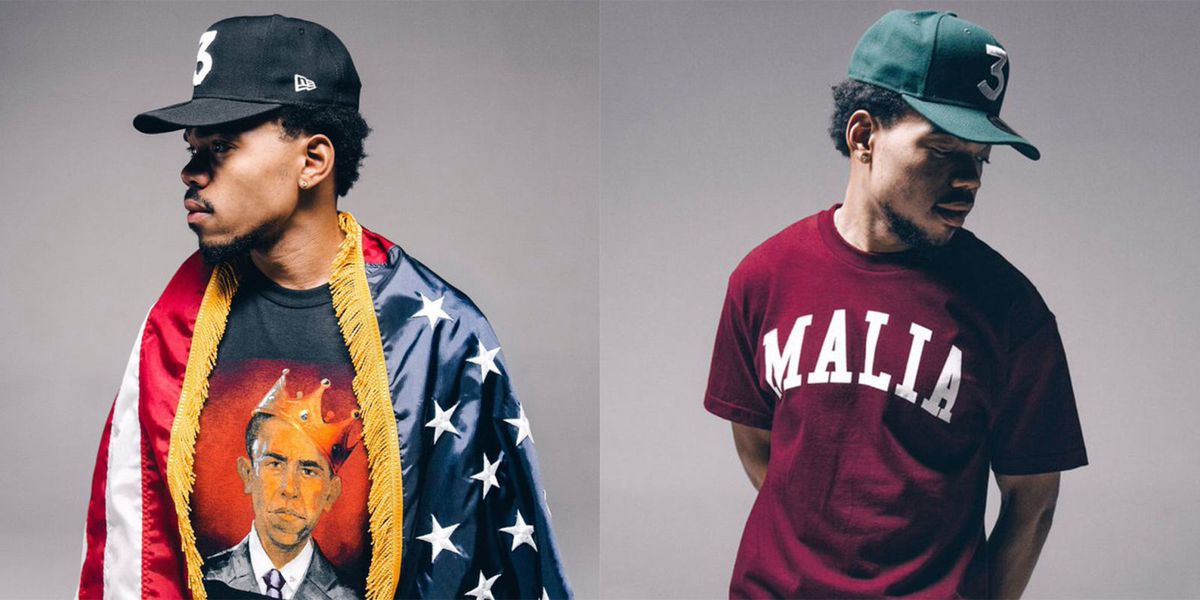 Thank You Obama Clothing Line - Chance the Rapper Models Obama Tribute ...