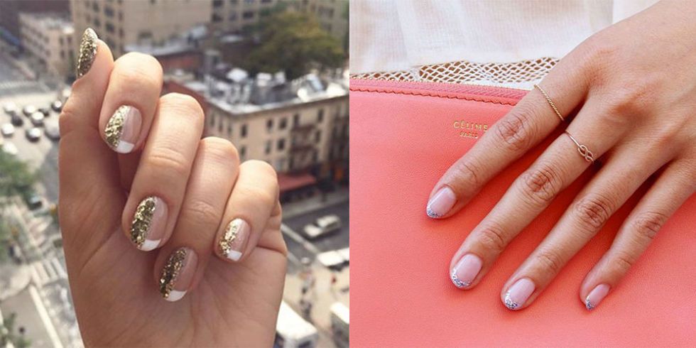 25 Cute Coloured French Tip Nail Ideas : Duck egg blue and cream coloured French  nails | Gel nails, Nails, Nail colors