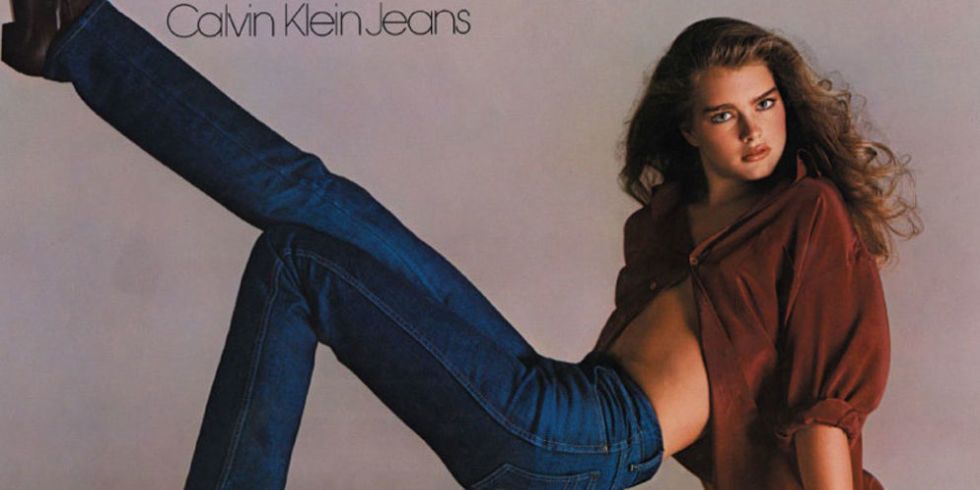Brooke Shields's Iconic Calvin Klein Ad Just Turned Up On The