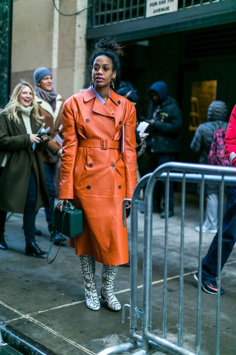 New York Fashion Week Street Style Fall 2017 - Street Style at New York ...