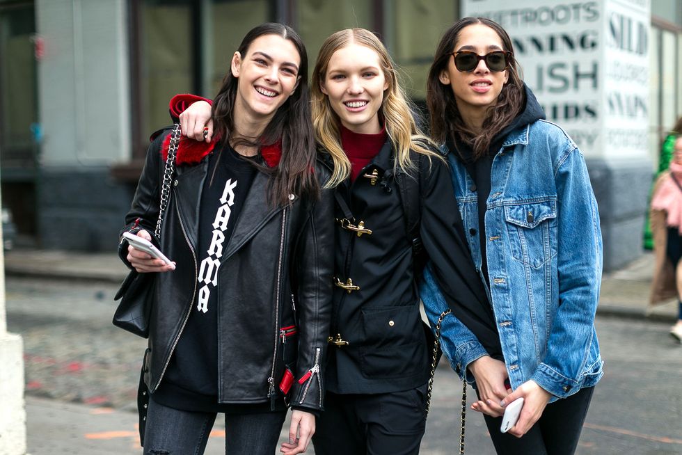 New York Fashion Week Street Style Fall 2017 - Street Style at New York ...