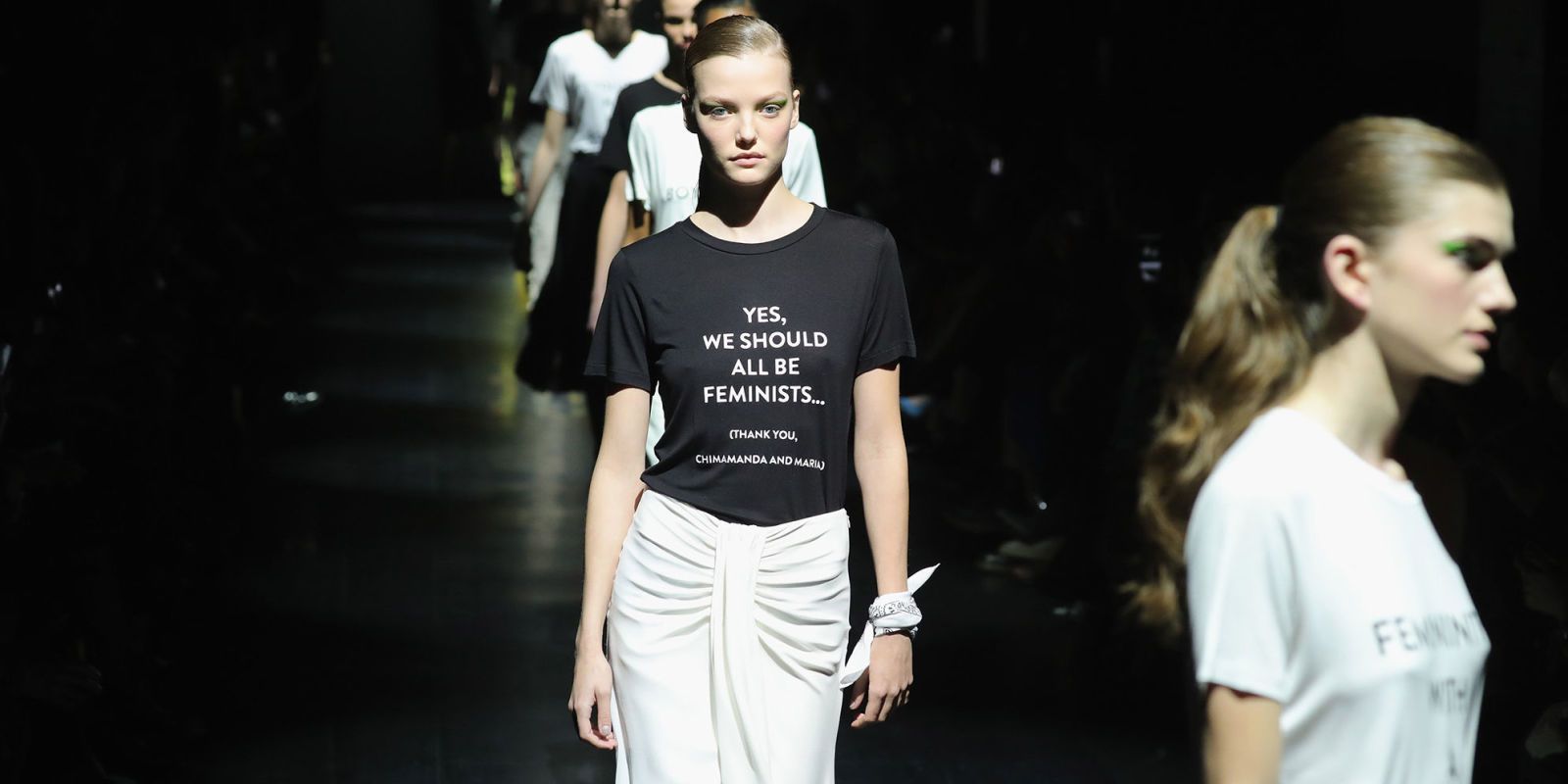 Prabal Gurung Fall 2017 Finale Prabal Gurung Feminist T Shirts