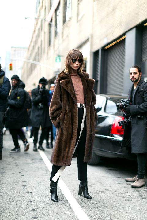 New York Fashion Week Street Style Fall 2017 - Street Style at New York ...