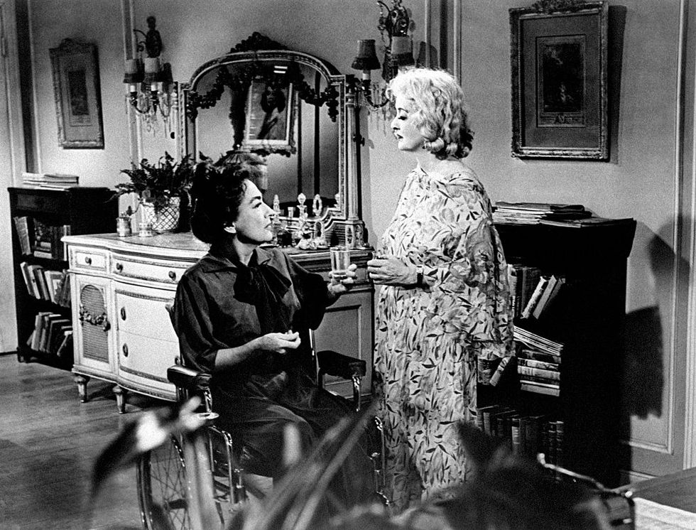 Bette Davis and Joan Crawford in What Ever Happened to Baby Jane?