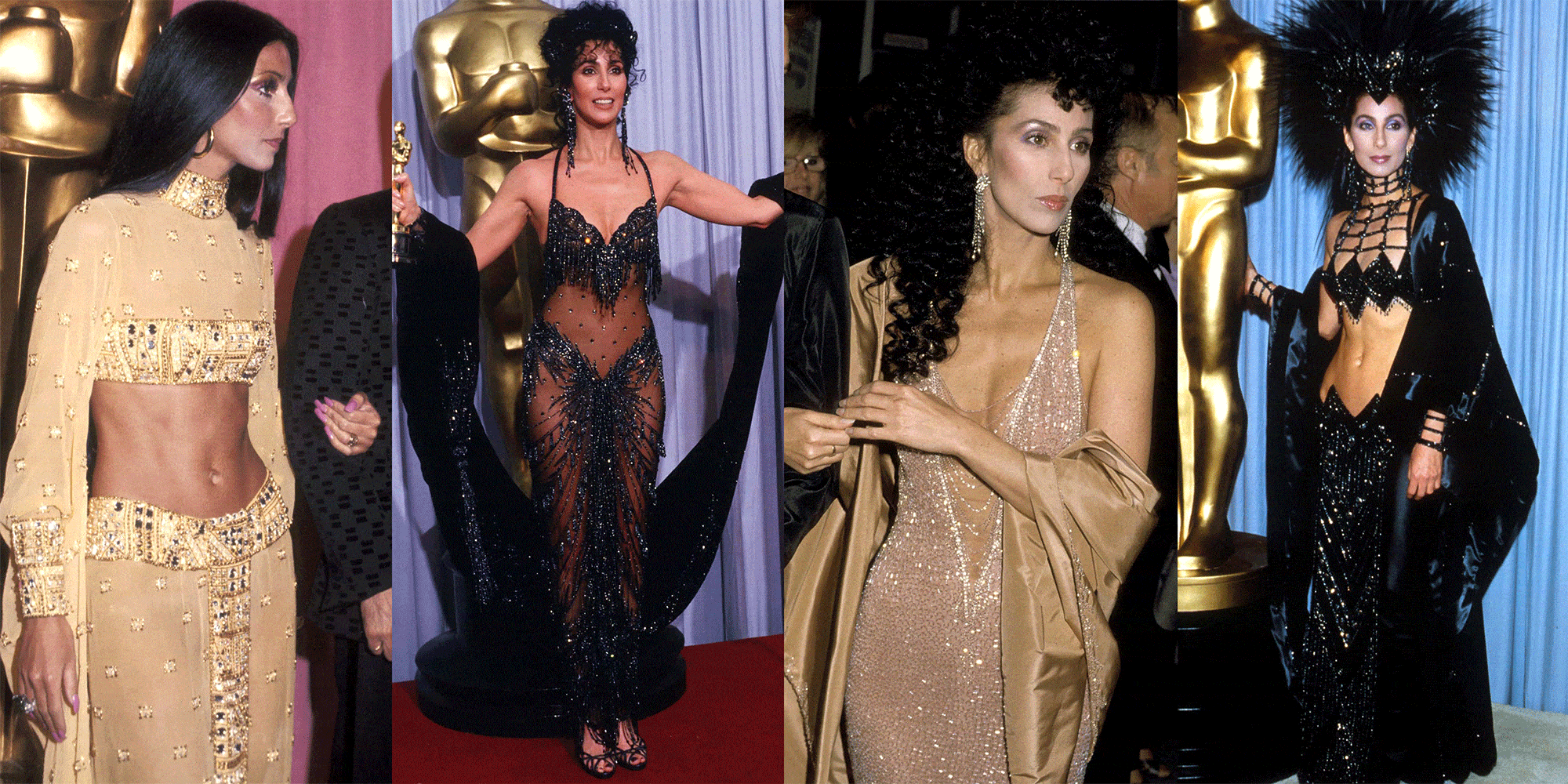 cher red carpet outfits