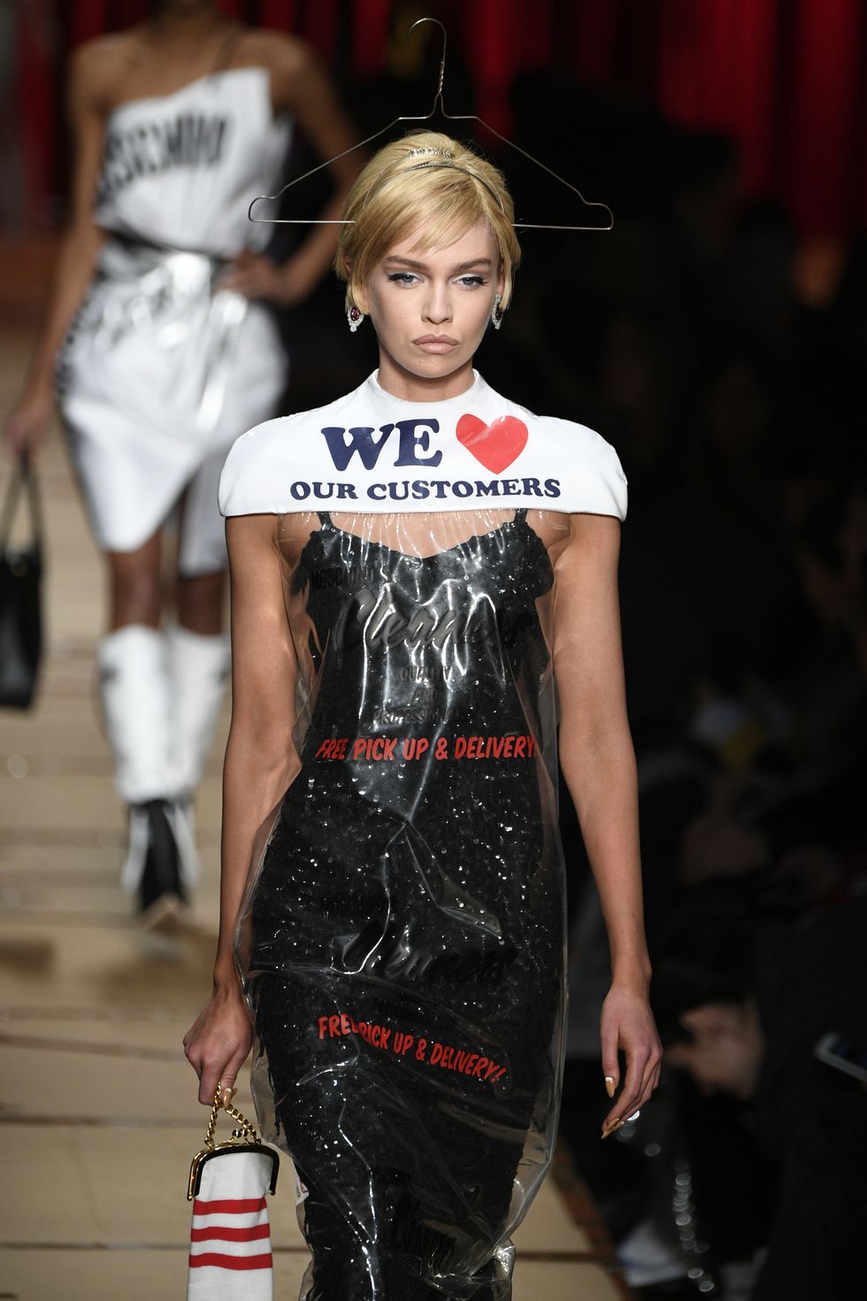 Trash bags on the runway? As Lanvin attempts to bring the black plastic sack  into fashion, FEMAIL attempts a DIY version