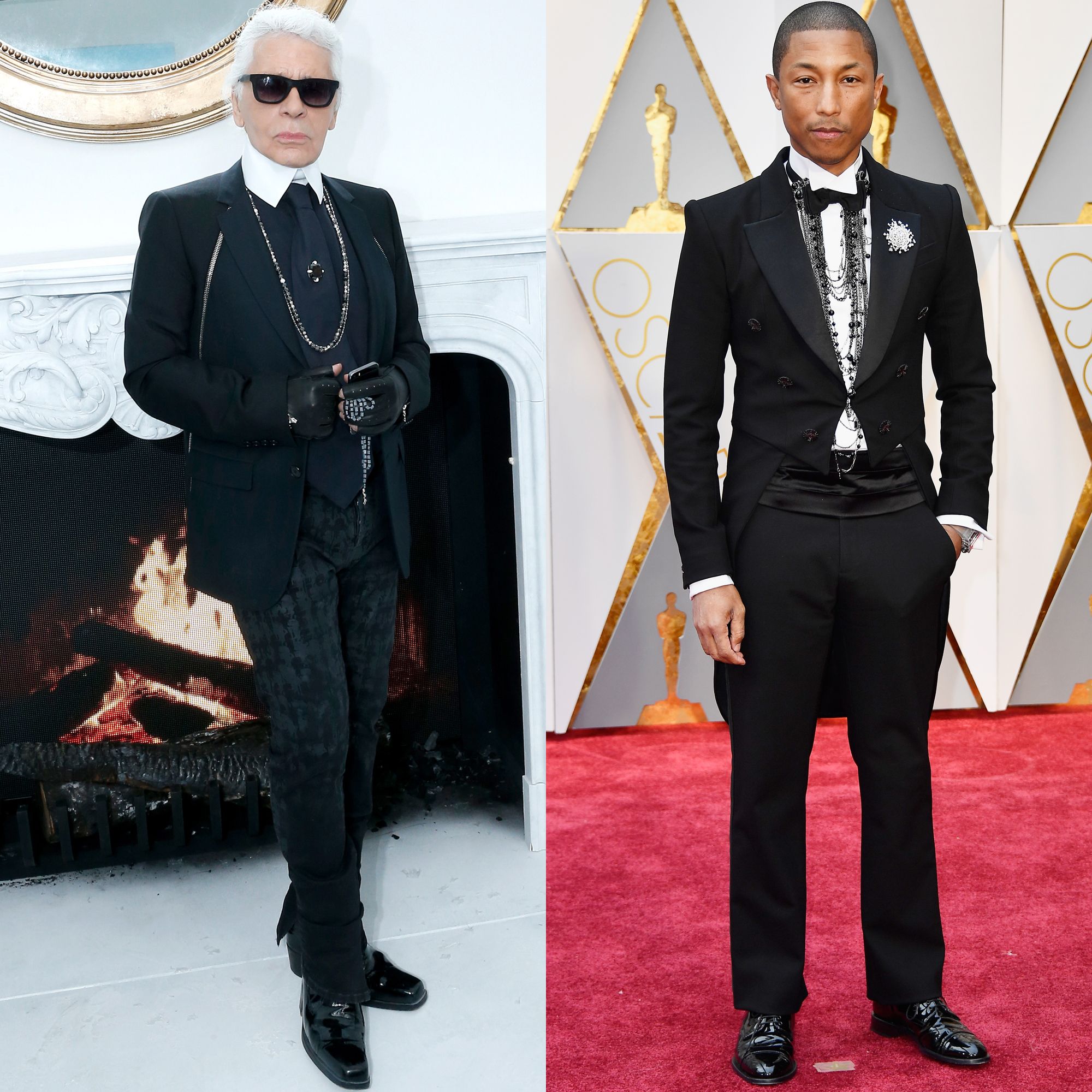 Pharrell williams oscar on sale outfit