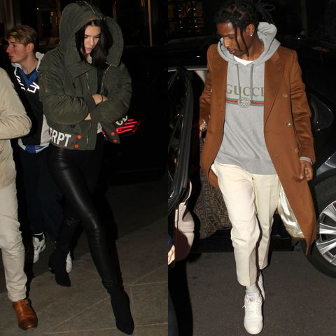 Kendall Jenner And A$ap Rocky Were Seen Entering The Same Hotel In Milan