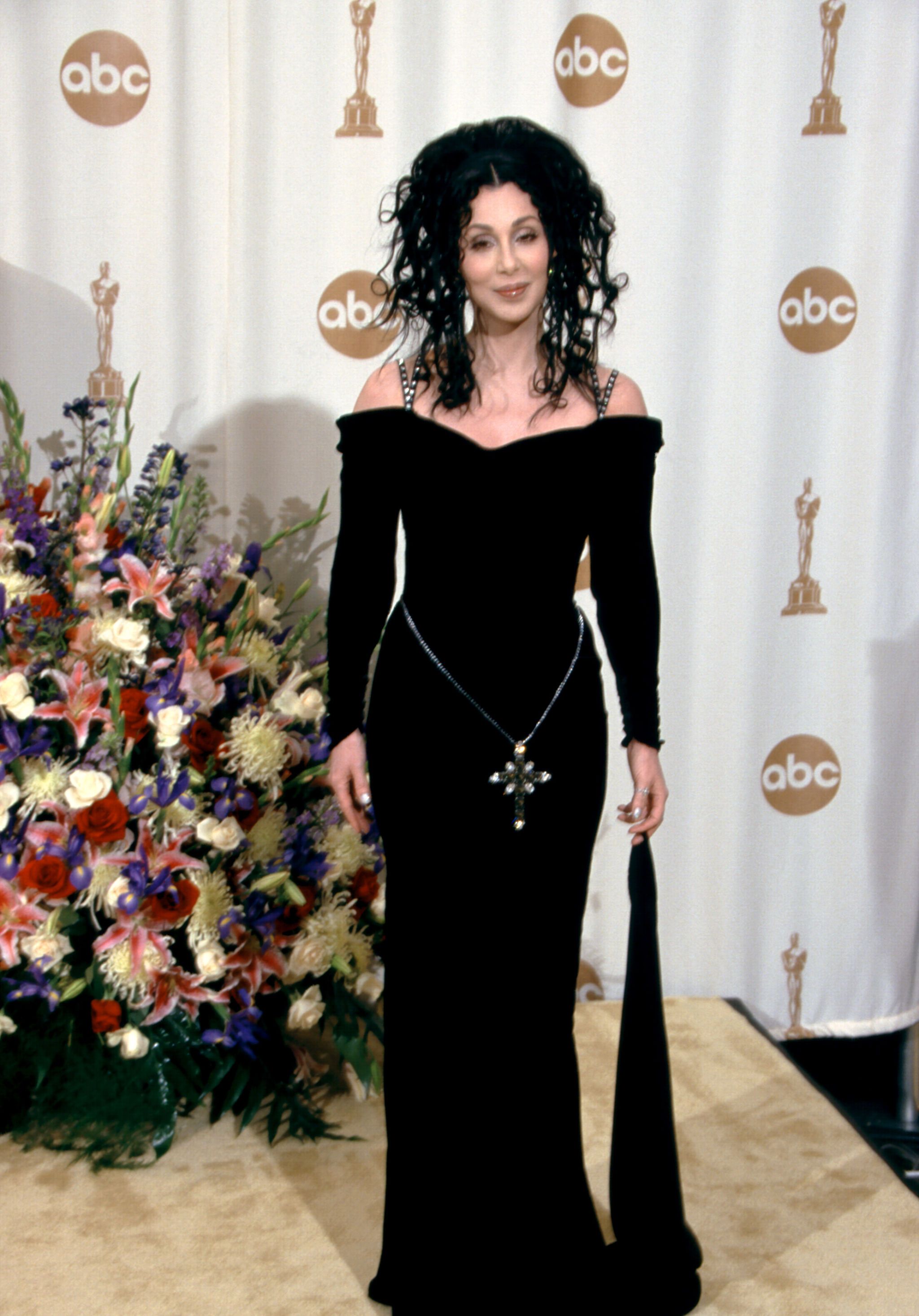 cher 1986 oscar dress