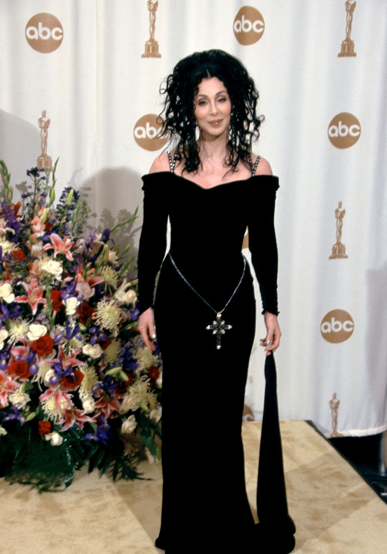 Cher Oscars Red Carpet Outfits Cher's Best Oscar Moments