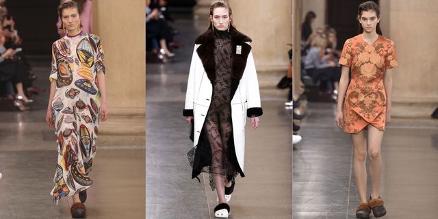 Christopher Kane Puts Fur Crocs On The Runway at London Fashion Week ...