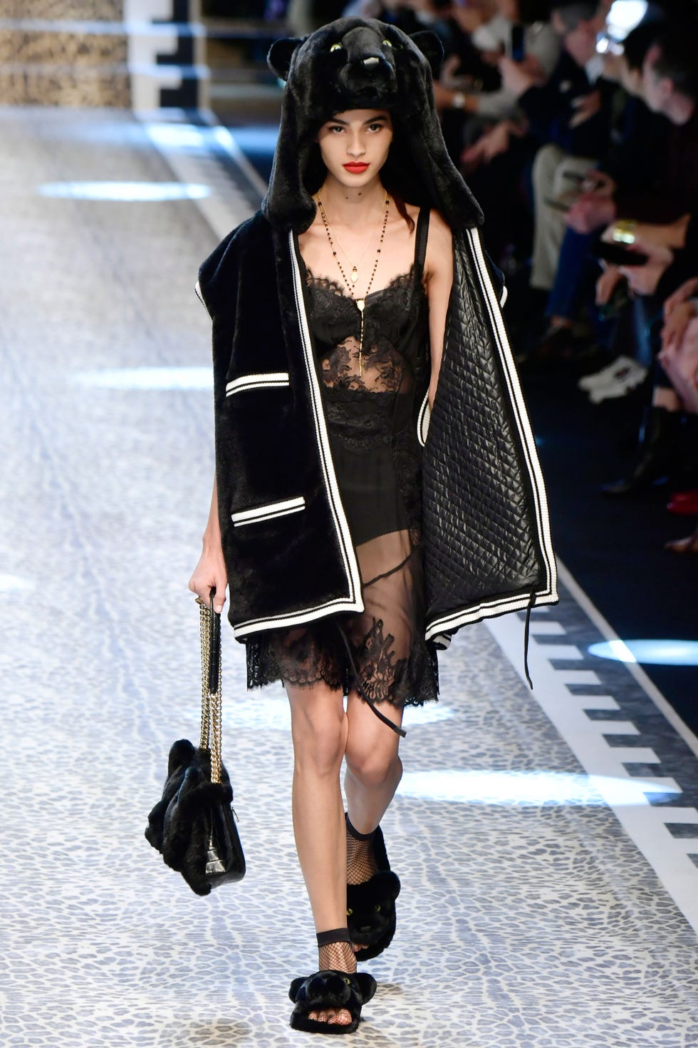 Clothing, Outerwear, Dress, Style, Street fashion, Fashion accessory, Fashion model, Fashion show, Fashion, Black hair, 