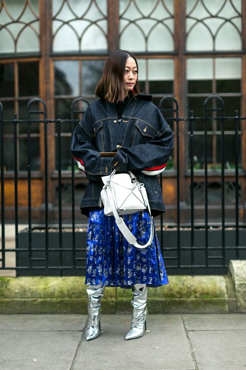 London Fashion Week Street Style Fall 2017 - Street Style at London ...