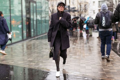 Paris Fashion Week Street Style Fall 2017 - Street Style at Paris ...