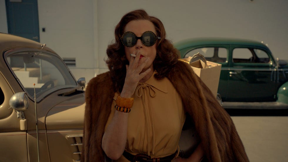 Susan Sarandon as Bette Davis in Feud: Bette and Joan