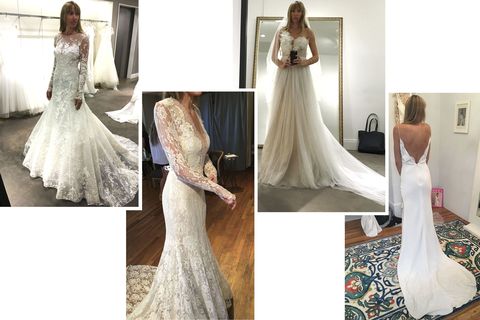 Finding Your Dream Wedding Dress - I Tried on 80 Bridal Gowns to Find ...