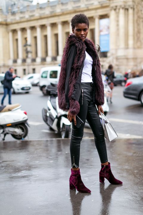 Paris Fashion Week Street Style Fall 2017 - Street Style at Paris ...