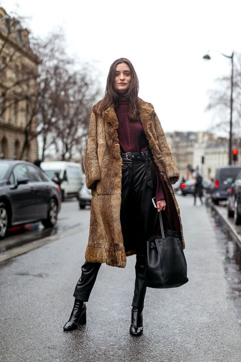 Paris Fashion Week Street Style Fall 2017 - Street Style at Paris ...