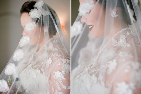 Veil, Bridal veil, Hair, Photograph, Bridal accessory, Bride, Wedding dress, Dress, Headpiece, Hairstyle, 