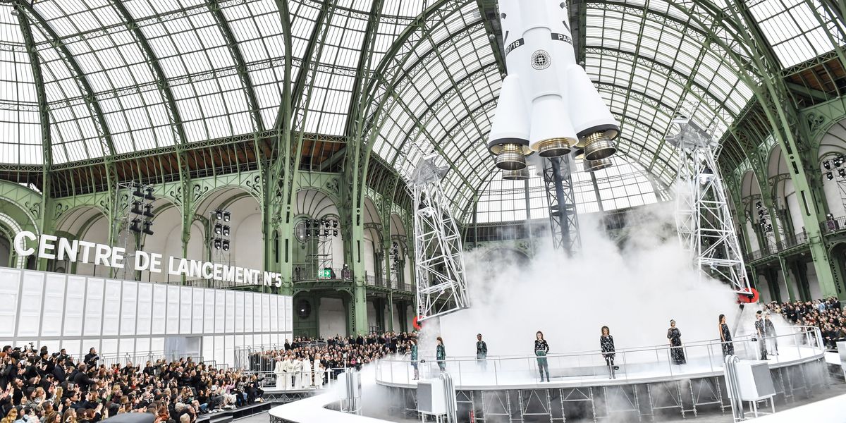 Chanel Space Station Fall 2017 Show Paris Fashion Week - Chanel