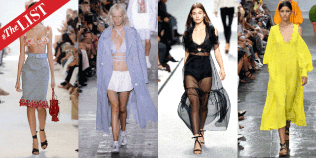 Summer 2017 Fashion Trends - Spring and Summer 2017 Fashion Trends From The  Runway