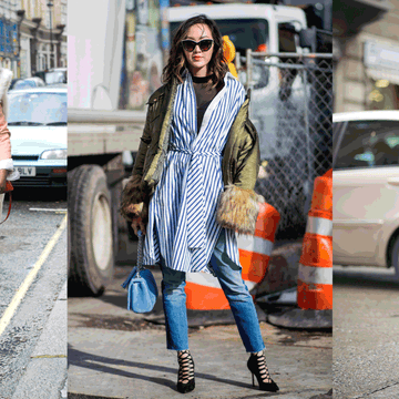 Clothing, Eyewear, Vision care, Trousers, Textile, Outerwear, Standing, Street, Sunglasses, Hat, 