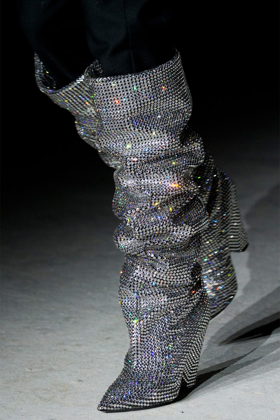 Fashion, Footwear, Shoe, Sculpture, High heels, Metal, Art, Fashion design, 
