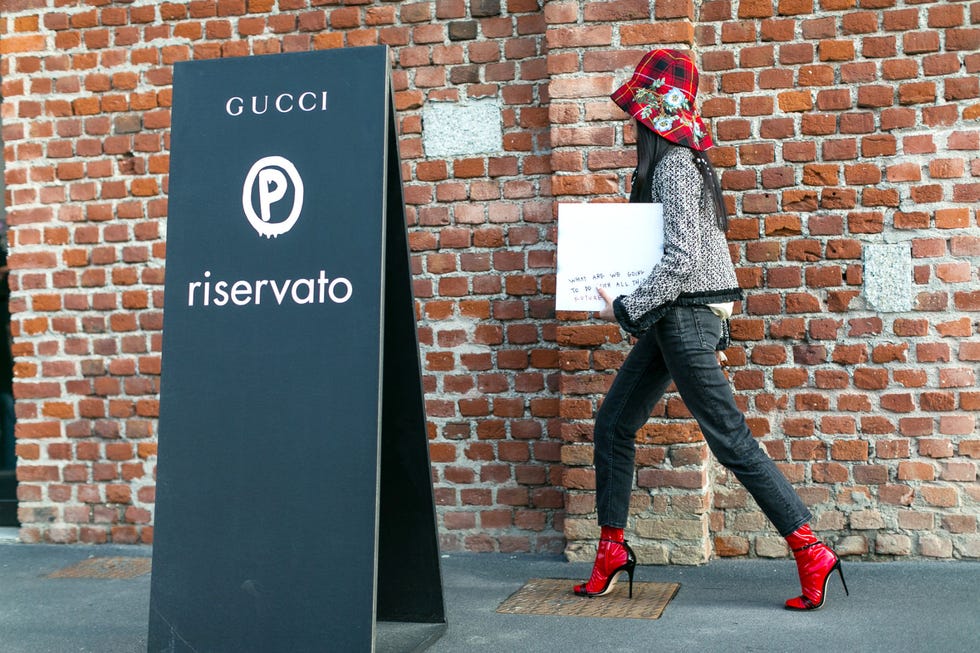 Clothing, Textile, Red, Outerwear, Denim, Jeans, Street fashion, Bag, Pattern, Carmine, 