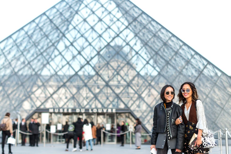 Architecture, Fashion, Building, City, Tourism, Street fashion, Pyramid, 