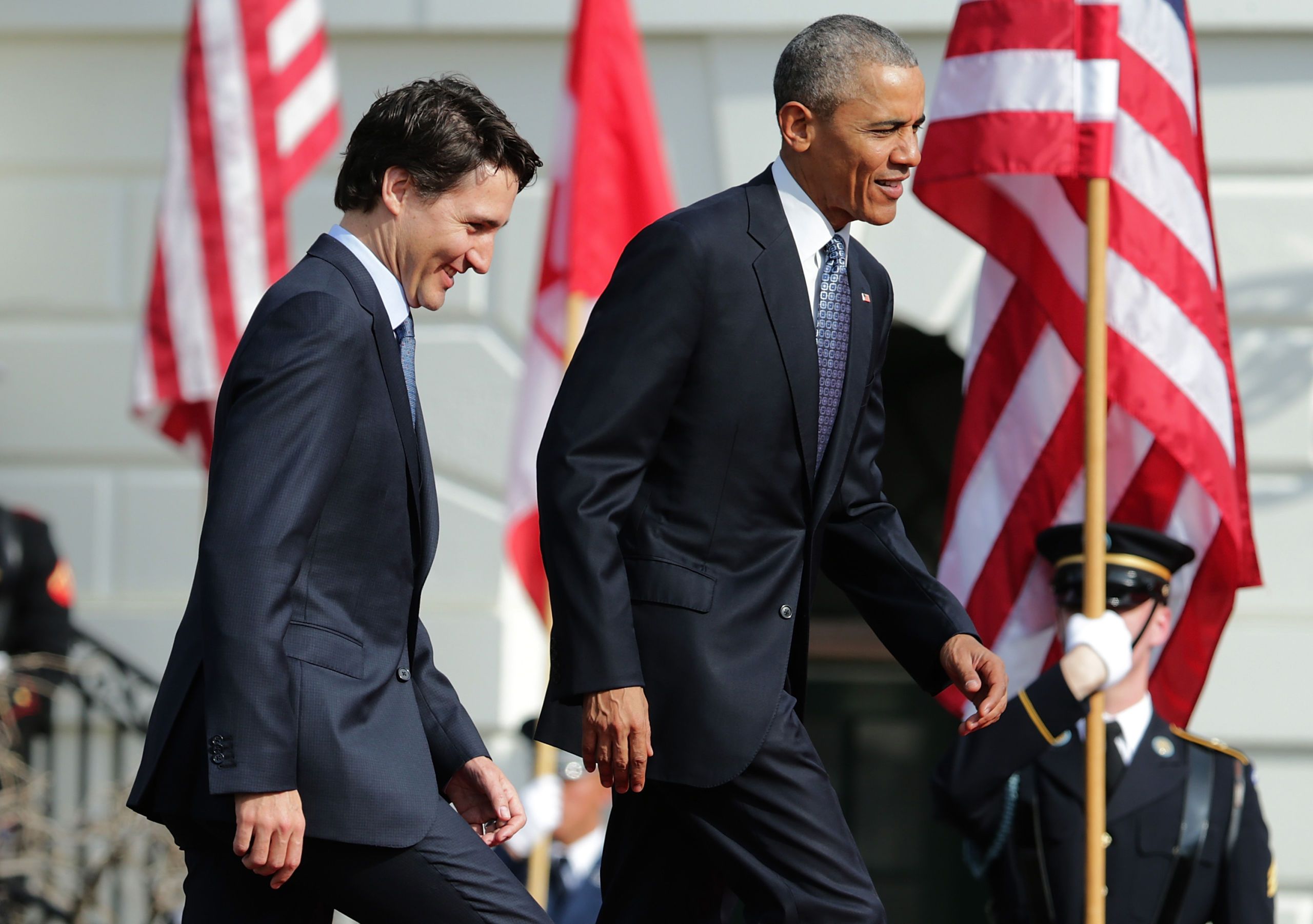 The Ultimate Bromance: Barack Obama And Justin Trudeau - Barack Obama ...