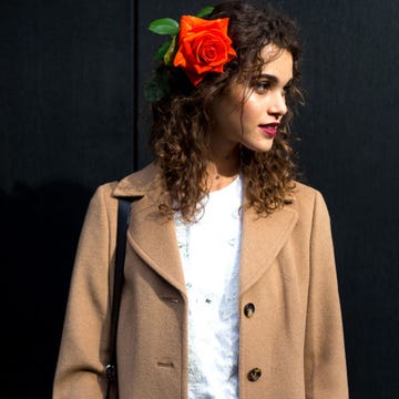 Clothing, Sleeve, Coat, Collar, Outerwear, Petal, Red, Blazer, Suit, Carmine, Clothing, Sleeve, Coat, Collar, Outerwear, Petal, Red, Blazer, Suit, Carmine,