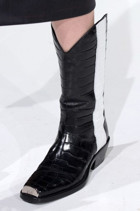Style, Boot, Fashion, Black, Leather, Fashion design, Knee-high boot, Natural material, Synthetic rubber, 