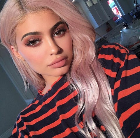2016Jenner dyed her hair platinum—then rose—back in 2016. 2016Jenner dyed her hair platinum—then rose—back in 2016.