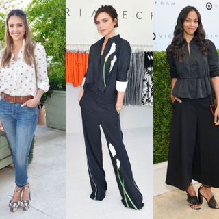 The Best Looks from Victoria Beckham's Target Line Launch Event