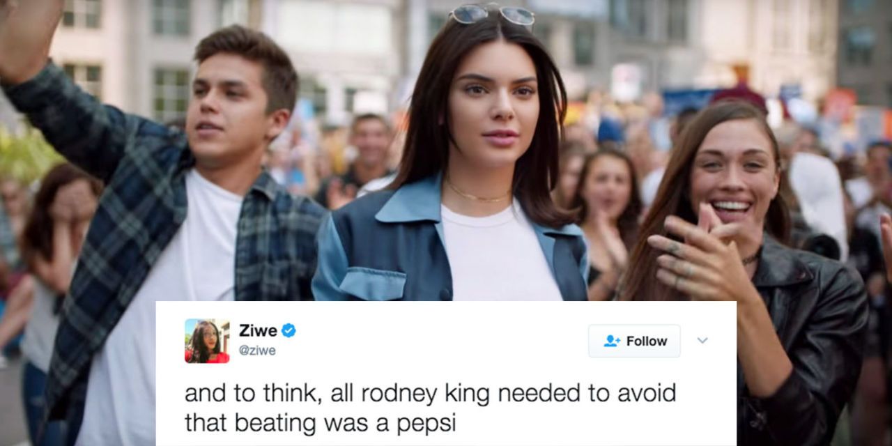 The Best Reactions To Kendall Jenner's Pepsi Ad - Twitter Tears Apart ...