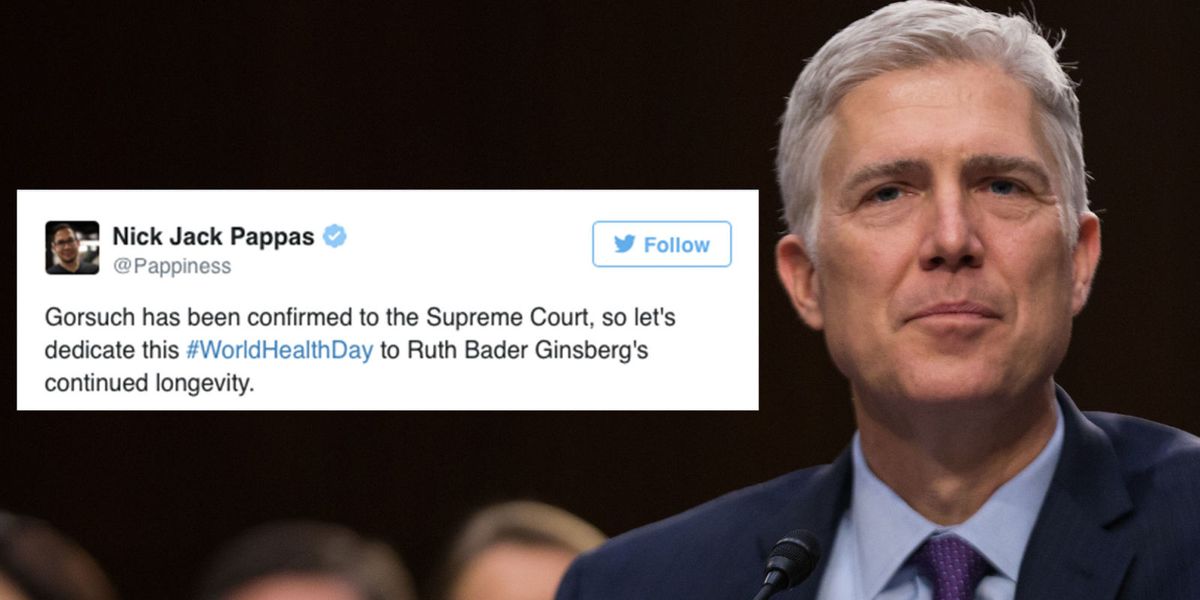 Twitter Reactions To Neil Gorsuchs Supreme Court Approval Tweets