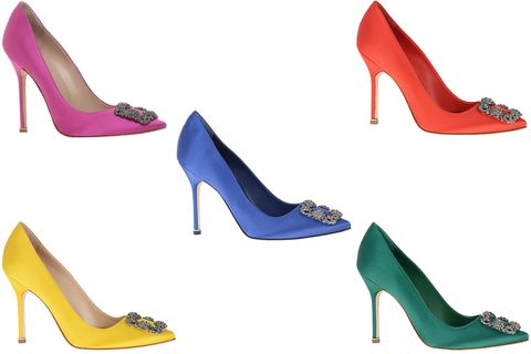 High heels, Footwear, Basic pump, Shoe, Court shoe, Sandal, Electric blue, Magenta, 