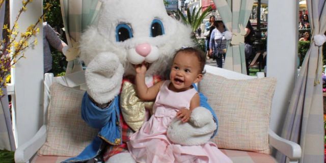 Easter bunny, Child, Toddler, Easter, Holiday, Smile, Ear, 