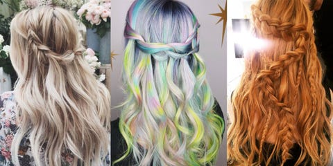 10 Waterfall Braid Hairstyles - Waterfall Braided Hair 