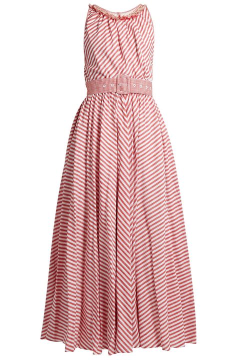 Clothing, Dress, Day dress, Pink, Pattern, A-line, Cocktail dress, Peach, Pattern, Sleeve, 