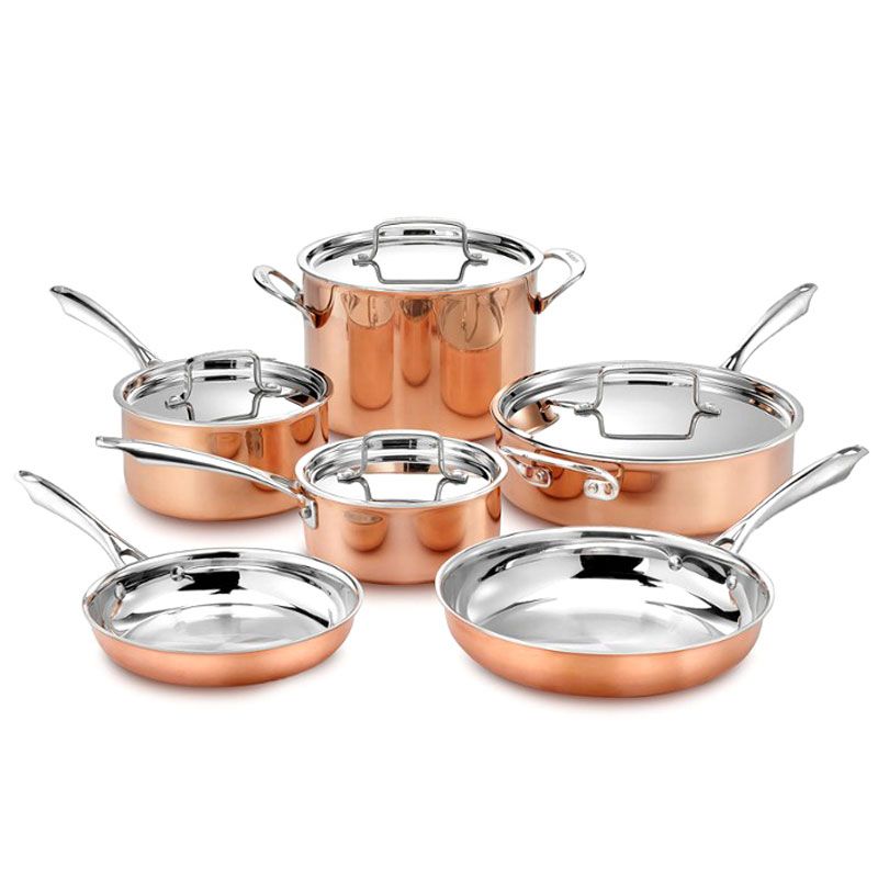 Product, Cookware and bakeware, Copper, Metal, Tableware, Sauté pan, Steel, 