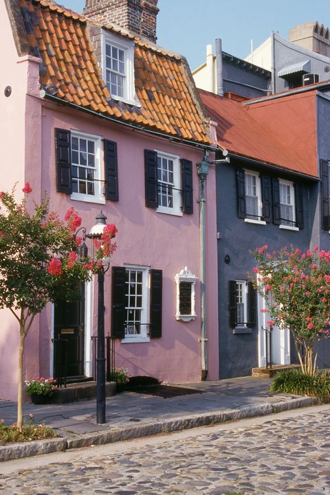<p>In 1931, an affluent judge and his wife bought a section of houses in this historic city and painted them pastel. Their neighbors followed suit, leading to a street dubbed <a href="http://www.housebeautiful.com/lifestyle/g3819/most-colorful-cities-in-the-world/?slide=15&amp;thumbnails=" target="_blank" data-tracking-id="recirc-text-link">"Rainbow Row"</a> and many other colorful moments sprinkled throughout the historic city.</p>
