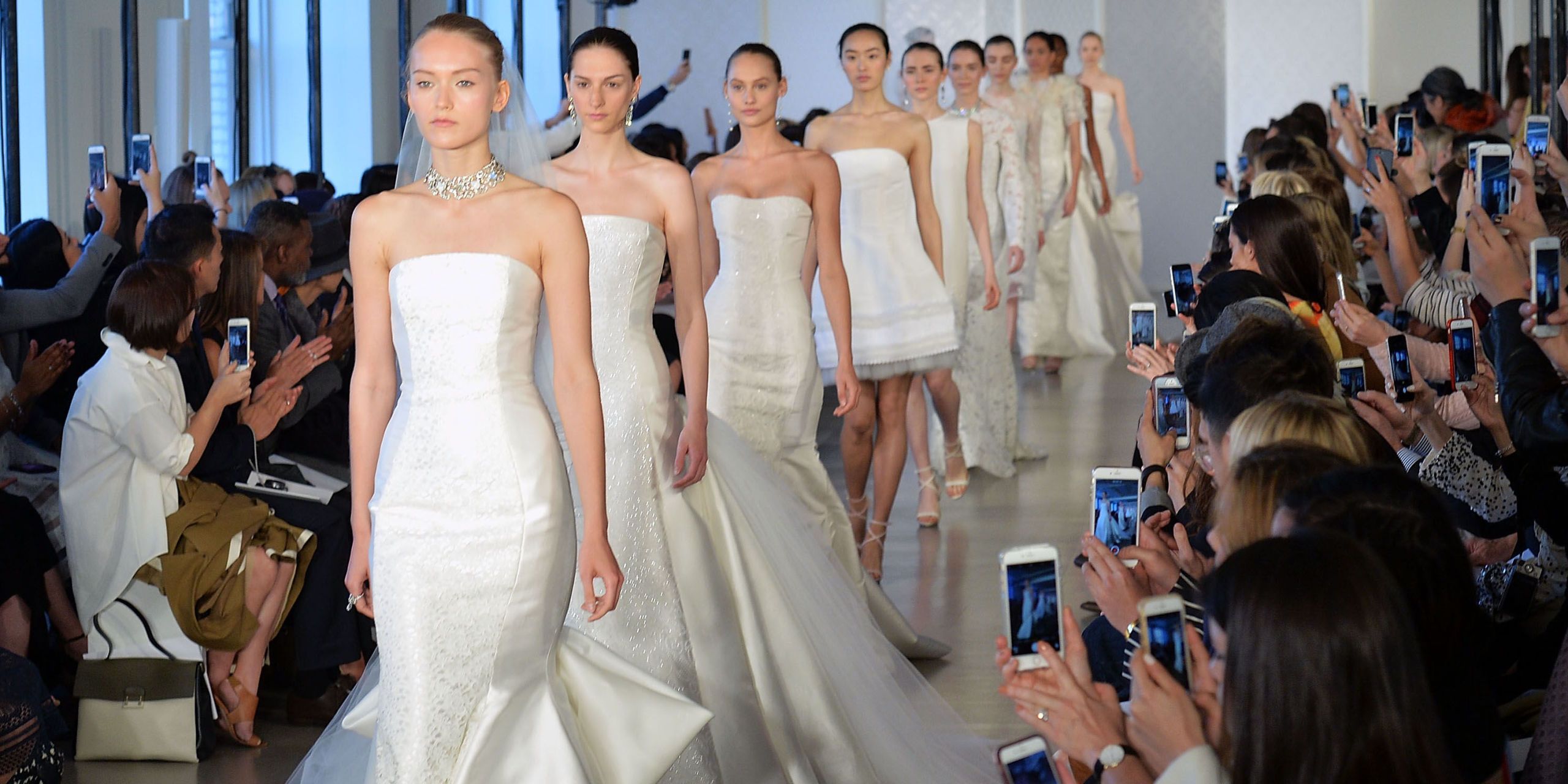 oscar de la renta spring 2018 bridal