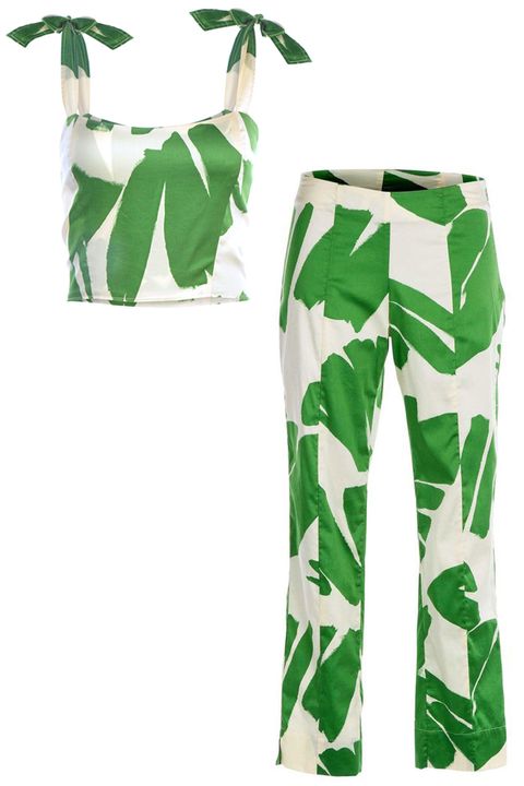 Green, Clothing, Leaf, Active pants, sweatpant, Trousers, Sportswear, Font, Design, Pattern, 