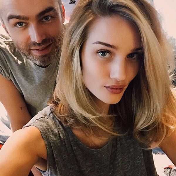 Rosie Huntington Whiteley S New Haircut Best Celebrity Lobs