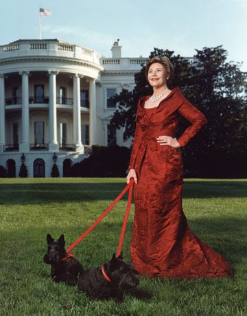 laura bush dress