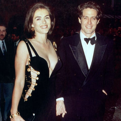 Anthony Vaccarello Bring S Elizabeth Hulery Iconic Versace Dress Back Image