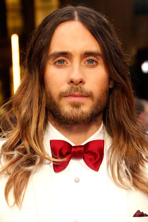 Jared Leto Ombre Long Hair 2014 Jared Leto S Oscar Hair