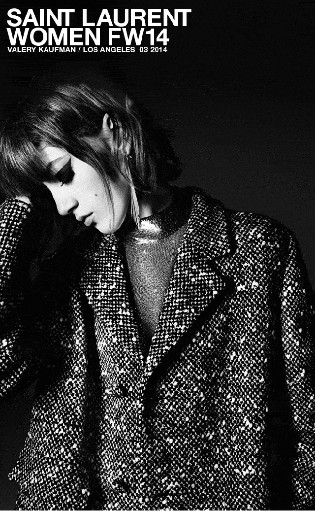 saint laurent ads