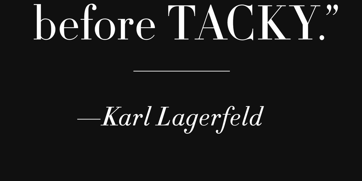 50 Famous Fashion Quotes From Karl Lagerfeld Coco Chanel